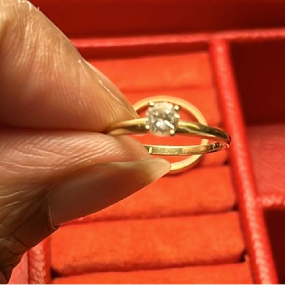 Diamond Supply Co Gold Engagement Ring 💍 😍